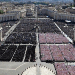 Despedida sentida la Papa