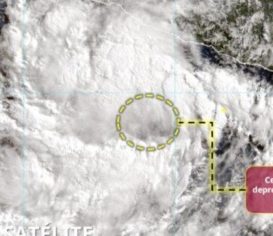 Alerta por potencial ciclón tropical Cuatro-E: prevén lluvias intensas en el centro-sur de México