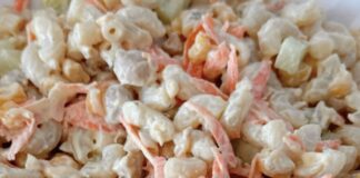 Una ensalada colorida, sabrosa y nutritiva