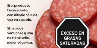 ¿Qué significa el sello de “Exceso en Grasas Saturadas” en México?