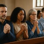 Laicos en oración de intercesión