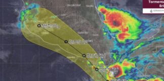 Se forma el ciclón “Erick” en el Pacífico y se espera que se intensifique rápidamente
