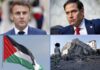 Francia reconocerá al Estado palestino: Estados Unidos reacciona con presiones y justificaciones a la violencia