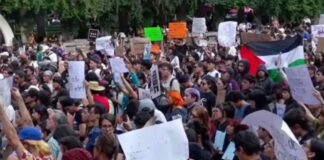 Vecinos marchan en CDMX contra la gentrificación y el desplazamiento habitacional