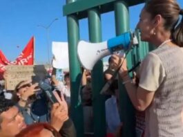 Exigen a la presidenta no construir megapuerto en Ensenada. Claudia dice “si no quieren, no”