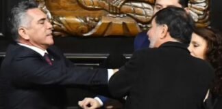 Violencia en el Senado: el PRI herido recurre al golpe en lugar del debate