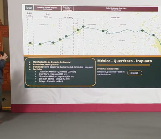 ¡Avanza el plan ferroviario: Buenavista será gran nodo y ya licitan 47 trenes