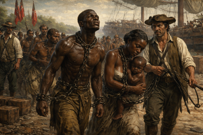 La esclavitud convirtió a personas en mercancía; cuerpos y vidas reducidos a instrumentos de producción.