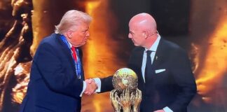 FIFA y el Premio de la Paz a Donald Trump: cuando el fútbol se dobla ante la política Ceremonia del sorteo del Mundial 2026 donde FIFA entrega a Donald Trump un premio por la paz, en medio de críticas por politizar el fútbol.