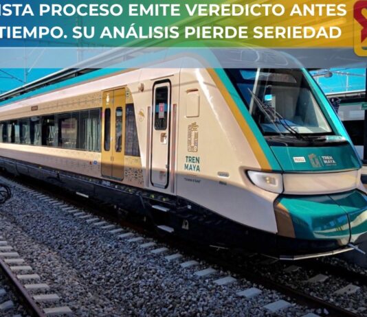 La prisa de Proceso por declarar el fracaso de las megaobras del sur Estación del Tren Maya con infraestructura nueva y afluencia moderada de pasajeros en el sureste de México.