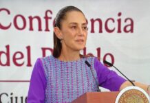 Sin pruebas, no hay caso: la posición de México ante la solicitud de extradición Presidenta de México durante conferencia oficial, abordando una postura institucional sobre una solicitud internacional sin pruebas suficientes.