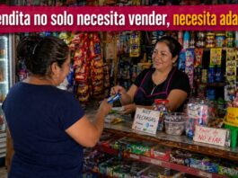 ¿Sigue siendo negocio una tiendita en México? Tienda de abarrotes en colonia mexicana con productos básicos y mostrador atendido por una persona.