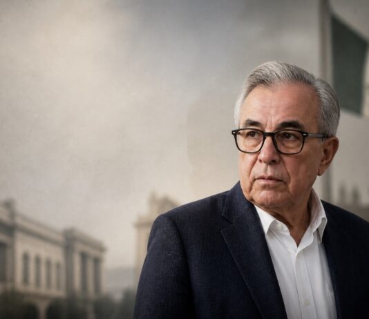 ¿Es Rubén Rocha Moya realmente culpable de lo que se le acusa? Lo que se sabe y lo que no se sabe hasta ahora Rubén Rocha Moya en contexto político, con enfoque en debate sobre acusaciones sin pruebas públicas.