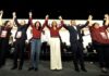 Ariadna Montiel asume Morena: “la tarea no es de escritorio, es de territorio” Ariadna Montiel pronuncia su discurso al asumir la dirigencia nacional de Morena ante militantes y dirigentes del partido.