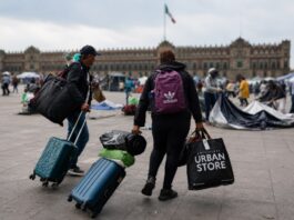 La CNTE anuncia que levantará el plantón y concluye la huelga nacional Maestros de la CNTE retiran maletas, bolsas y pertenencias del Zócalo de la Ciudad de México mientras se desmontan casas de campaña al concluir la huelga nacional y levantarse el plantón instalado en el Centro Histórico.