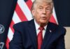 Las muertes estadounidenses reabren el debate sobre la guerra con Irán Donald Trump durante una declaración pública en un evento oficial, en medio del debate sobre la participación estadounidense en el conflicto con Irán.