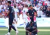 Bélgica respondió en la cancha: eliminó a Estados Unidos tras la polémica por la intervención de Trump Jugadores de Estados Unidos permanecen cabizbajos al finalizar el partido en el que Bélgica los derrotó 4-1 en los octavos de final del Mundial 2026.