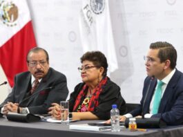 FGR: El FBI habría reconocido que planeó, organizó y ejecutó captura y extracción de el Mayo Zambada Ernestina Godoy encabeza conferencia de prensa de la FGR sobre las nuevas investigaciones relacionadas con la captura de Ismael El Mayo Zambada.