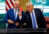 Infantino y el Mundial bajo sospecha Donald Trump y Gianni Infantino durante una reunión en la Casa Blanca; imagen utilizada para ilustrar el debate sobre la independencia de la FIFA.