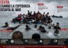 Ceuta: una frontera que revela las fracturas del mundo Migrantes cruzan a nado hacia Ceuta mientras equipos de rescate y seguridad intervienen en el mar. La imagen ilustra la presión migratoria sobre la frontera entre Marruecos y España y las múltiples dimensiones del fenómeno.