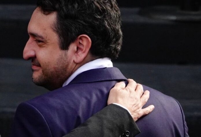 López Beltrán Andrés Manuel López Beltrán durante un acto público en México.