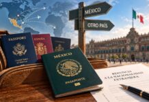 Nacionalidad única para gobernar: lo que cambia con la reforma constitucional Pasaporte mexicano junto a pasaportes extranjeros y un documento de renuncia a la nacionalidad, como representación de la reforma sobre nacionalidad única para gobernar.